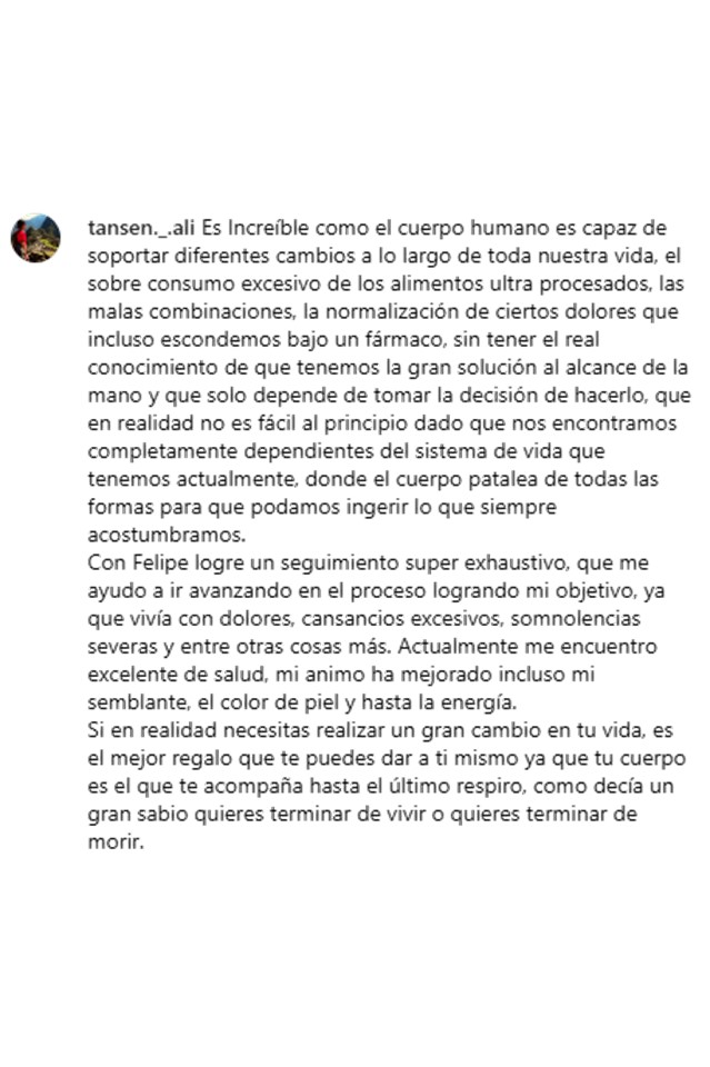 Testimonio Bernardo